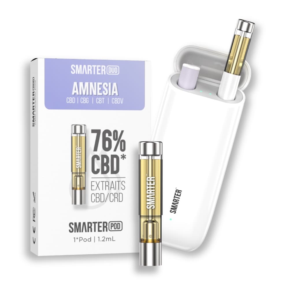 Smarter Duo CBD CRD Pods mit Smarter Kit